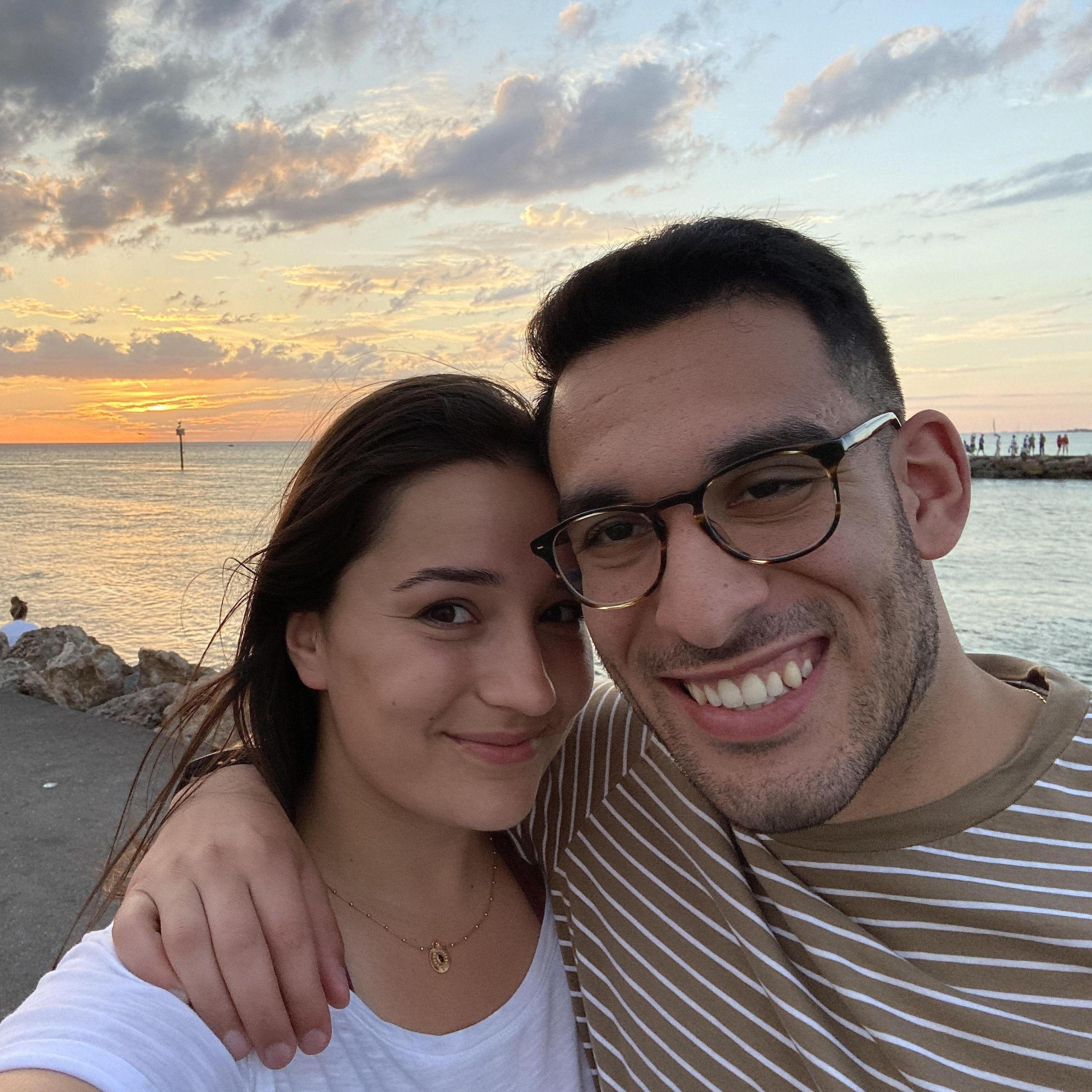 2021: Sunsets down in Florida.