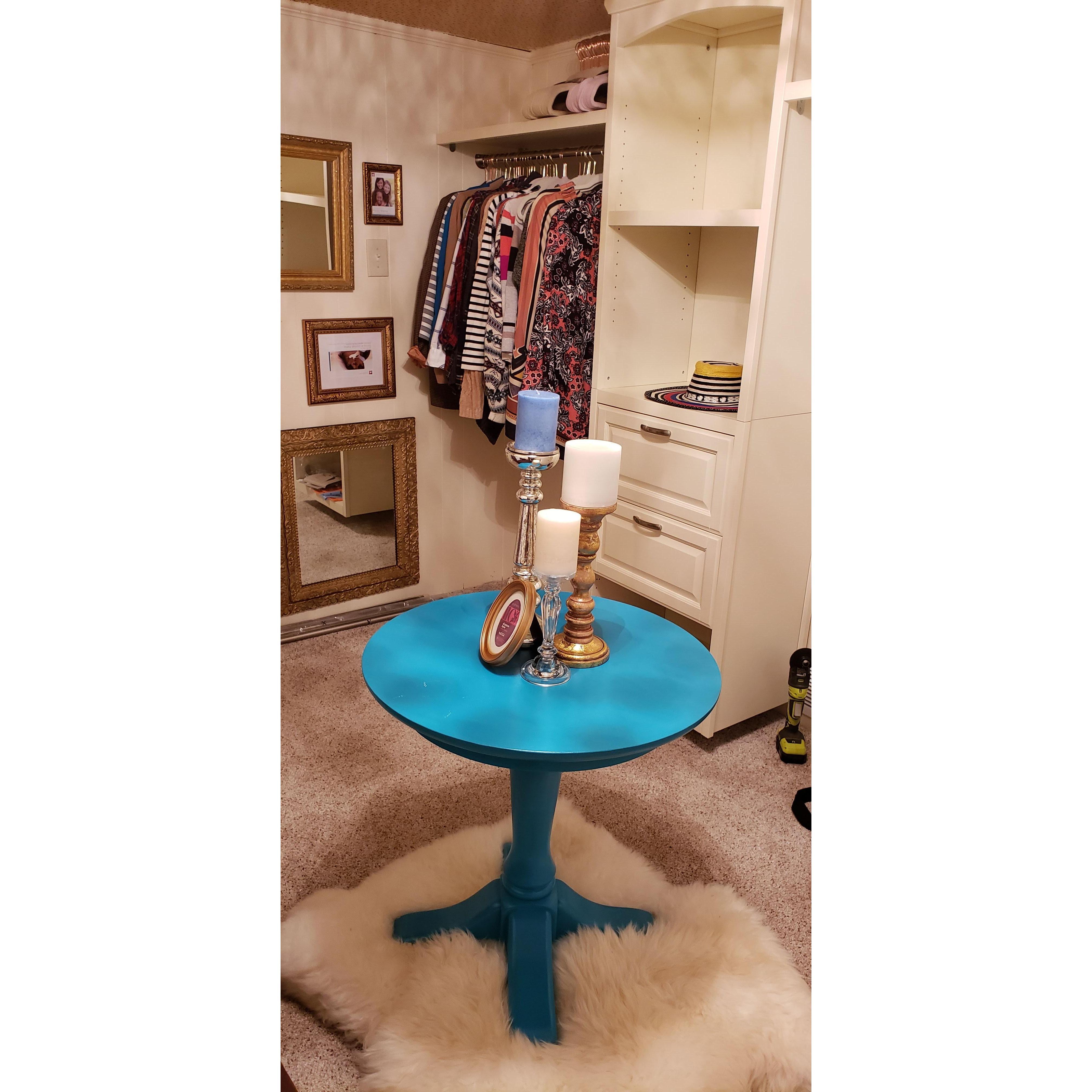July 2019, Sharnez's closet is complete!