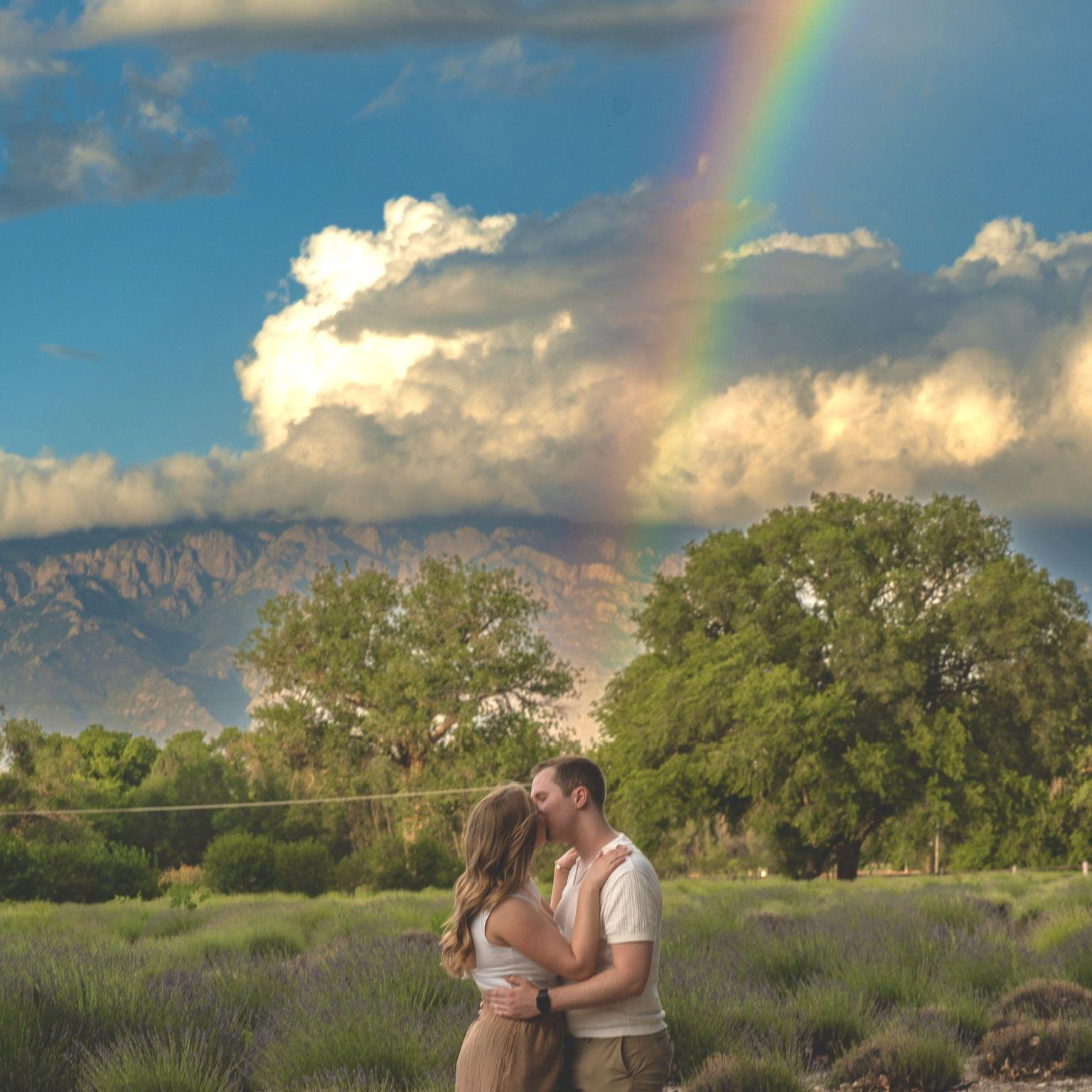 Thank you for our beautiful rainbow <3