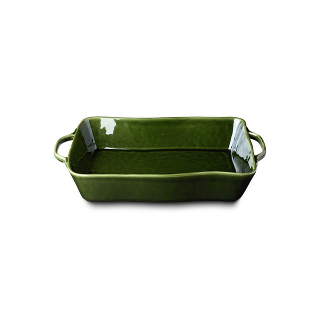 Certified International Verde Large Rectangular Baker