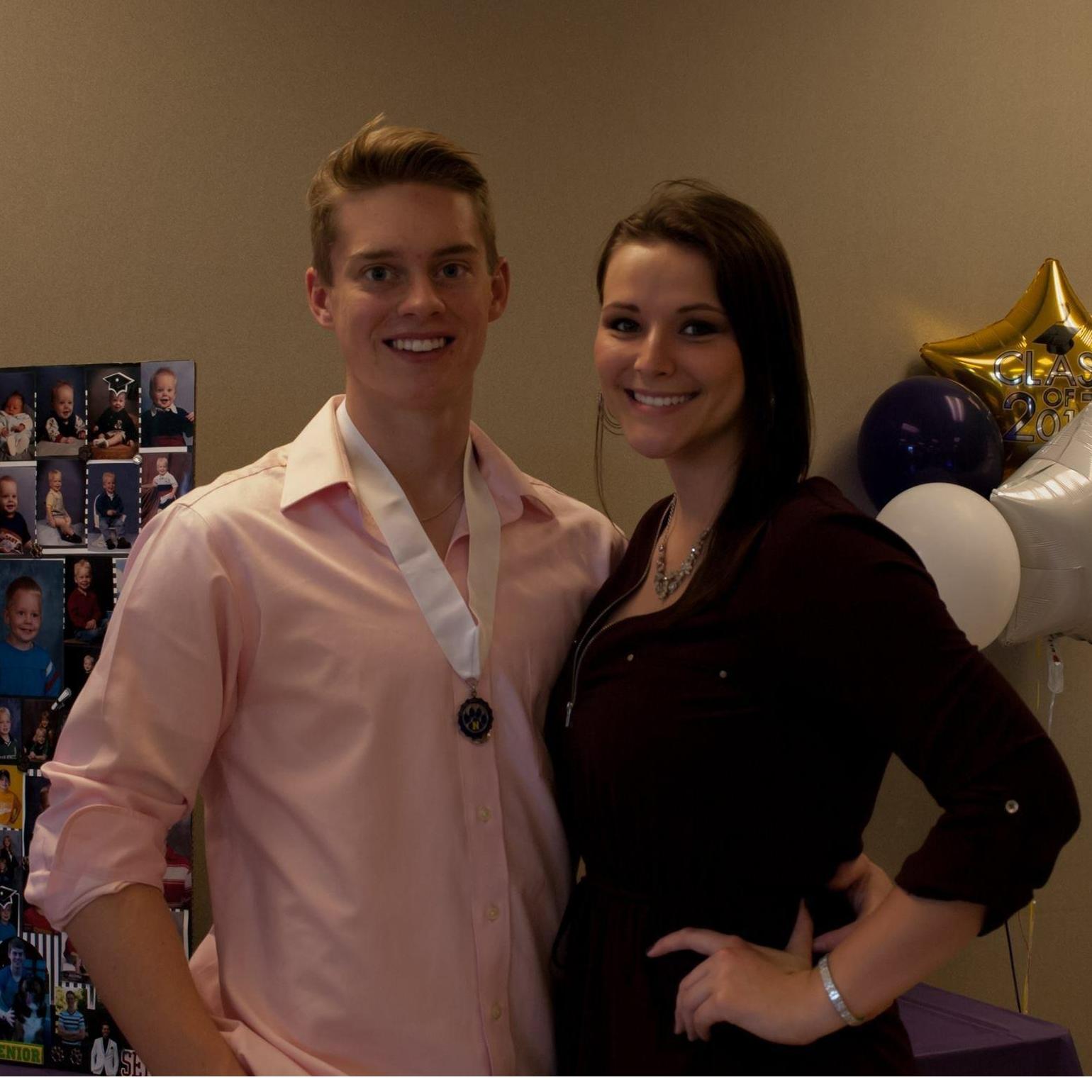 Andrew's high school graduation!