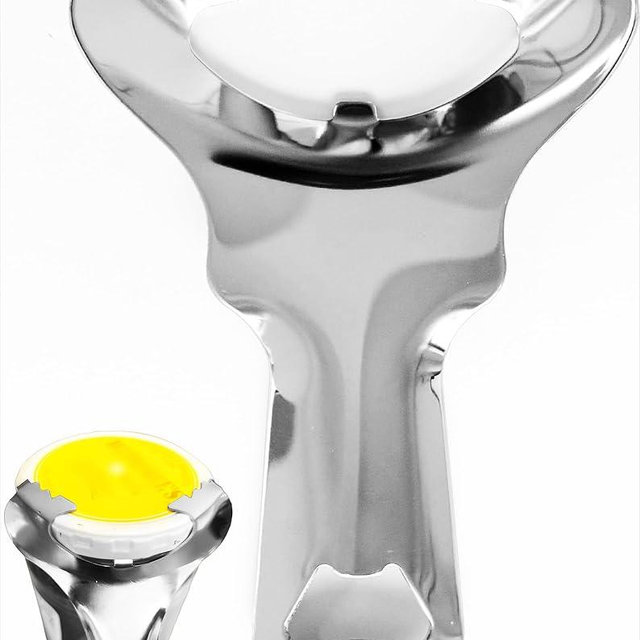 Stainless Steel Mason Jar Opener - No Lid Dents or Damage, Easy Twist Handheld Tool for Canning, Bottles & Various Jar Lids (2)