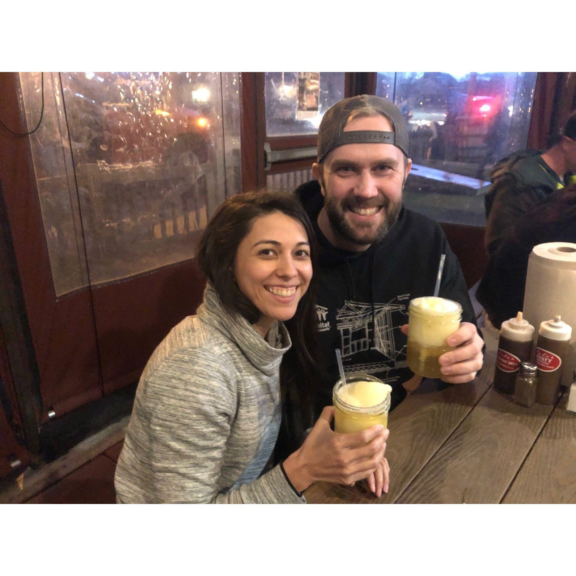 Lulu's Texas Slushies are so good!