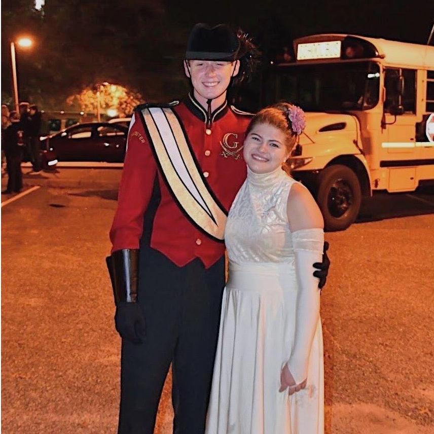 Throwback back to the marching band days!