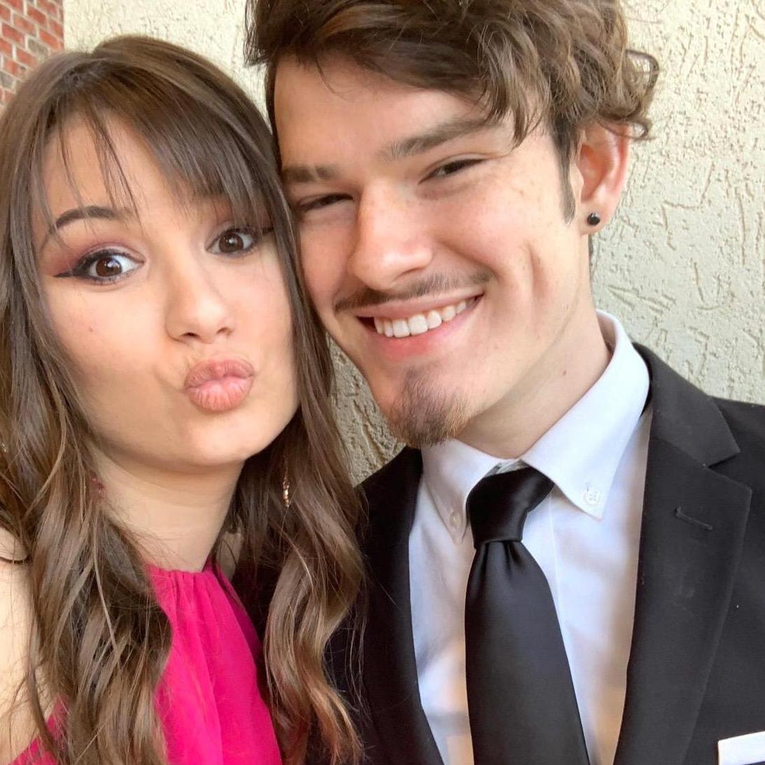 Alexis's sorority formal dance, 2019