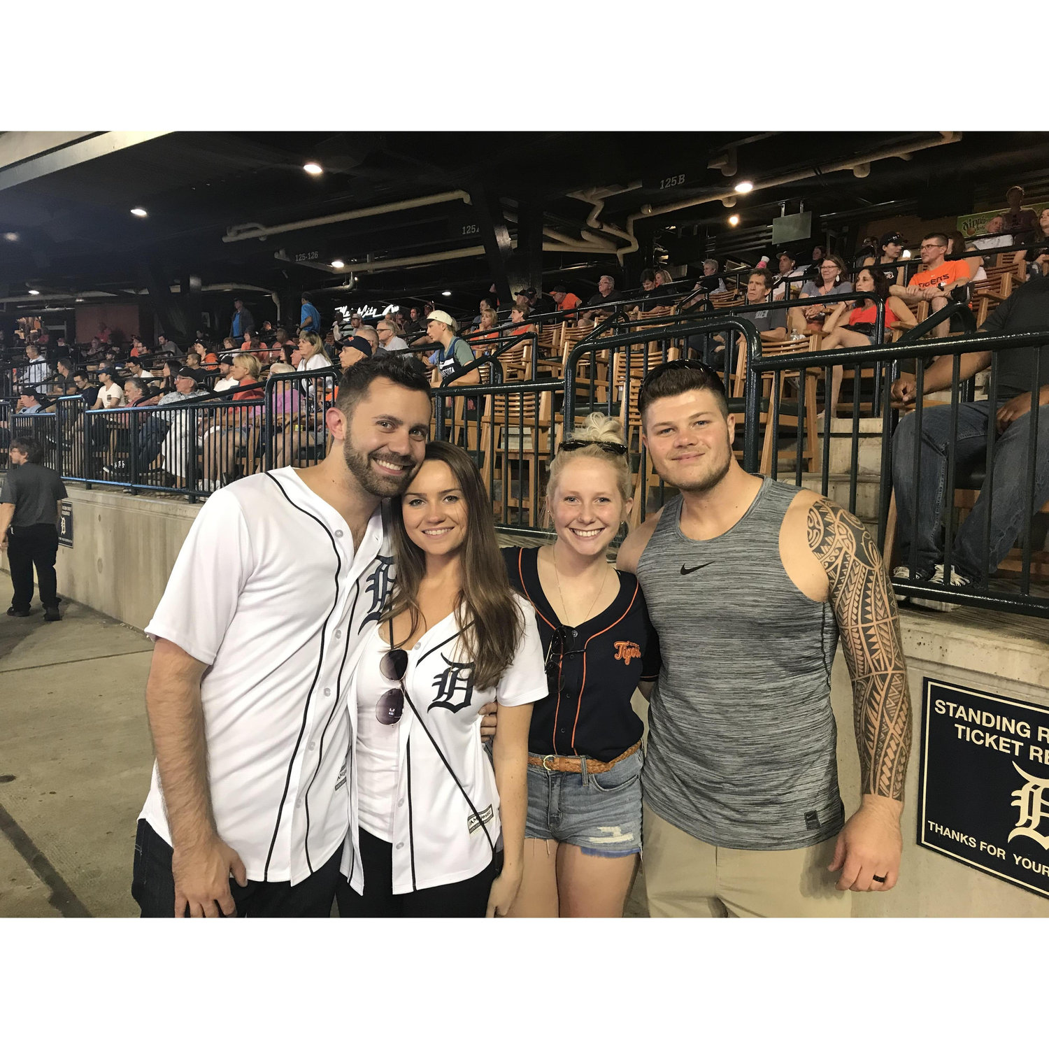 June 14, 2018
Tigers Baseball game in Detroit with Robert and his lovely lady, Paige.