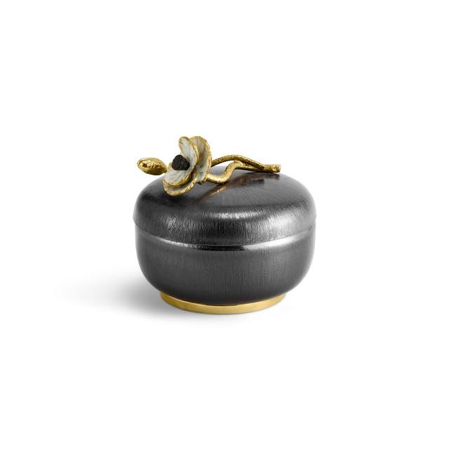 Michael Aram Anemone Covered Candy Dish 2 Piece Set