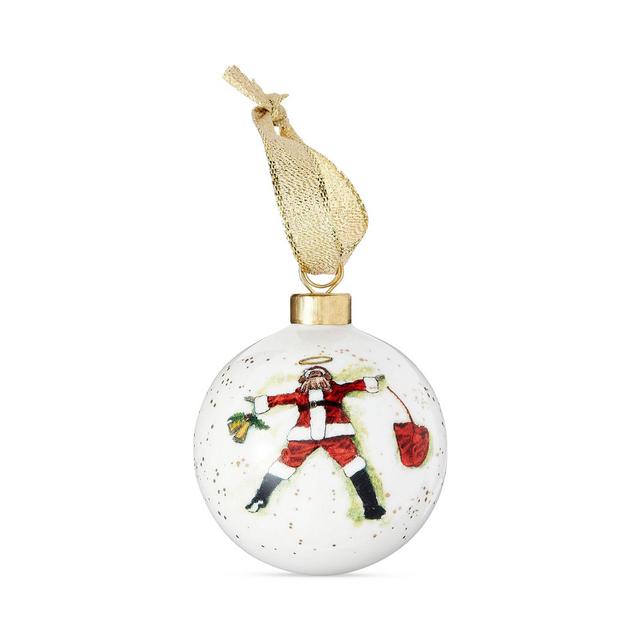 Spode Doodles Best in Snow Bauble