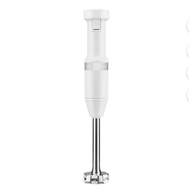 KitchenAid Variable Speed Corded Hand Blender, White, KHBV53