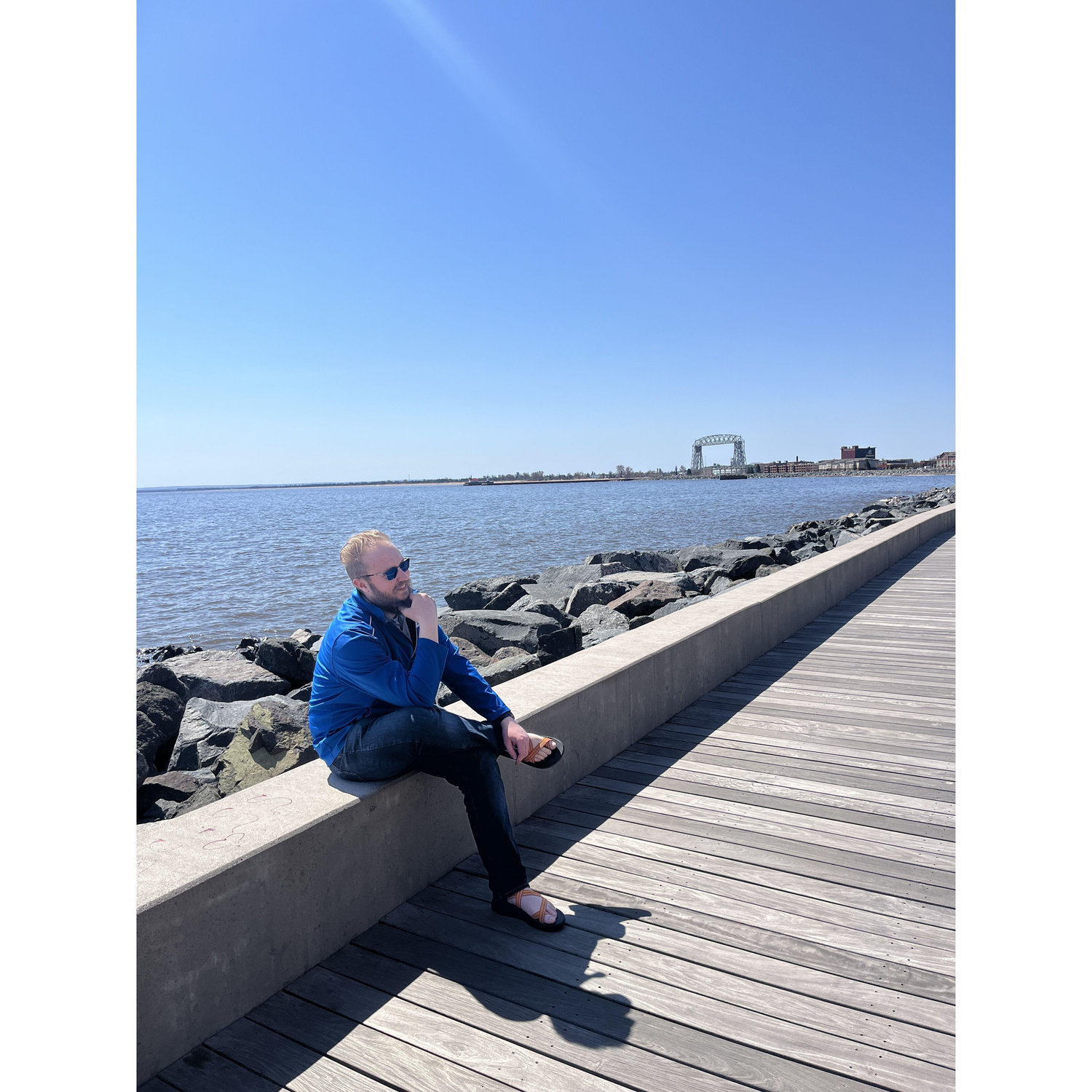 One of many strolls on the Lakewalk