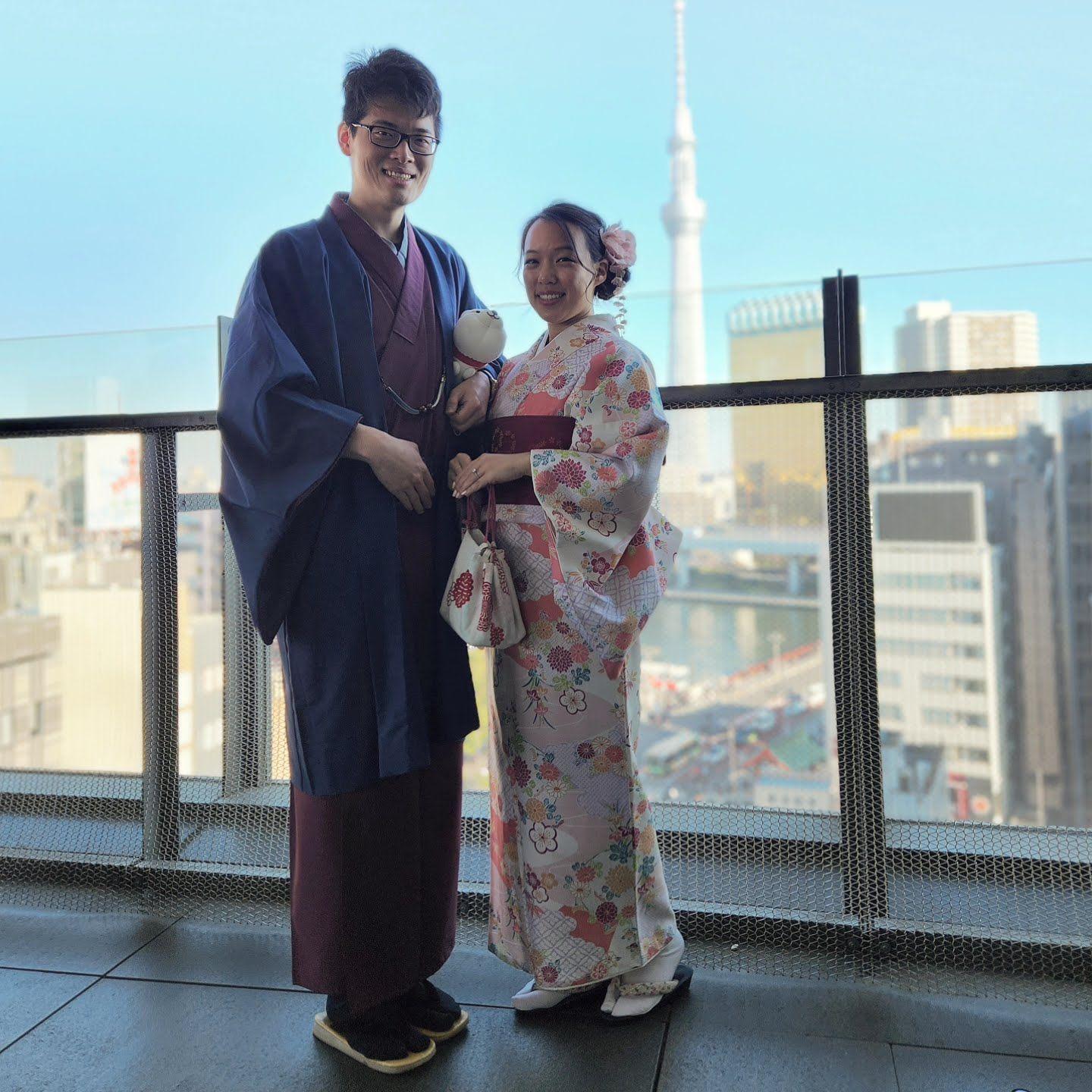 Our first international trip together to Tokyo, Japan! 12/2023