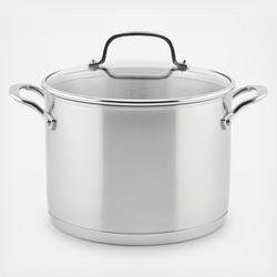 KitchenAid, 5-Ply Clad Stainless Steel Stockpot with Lid - Zola