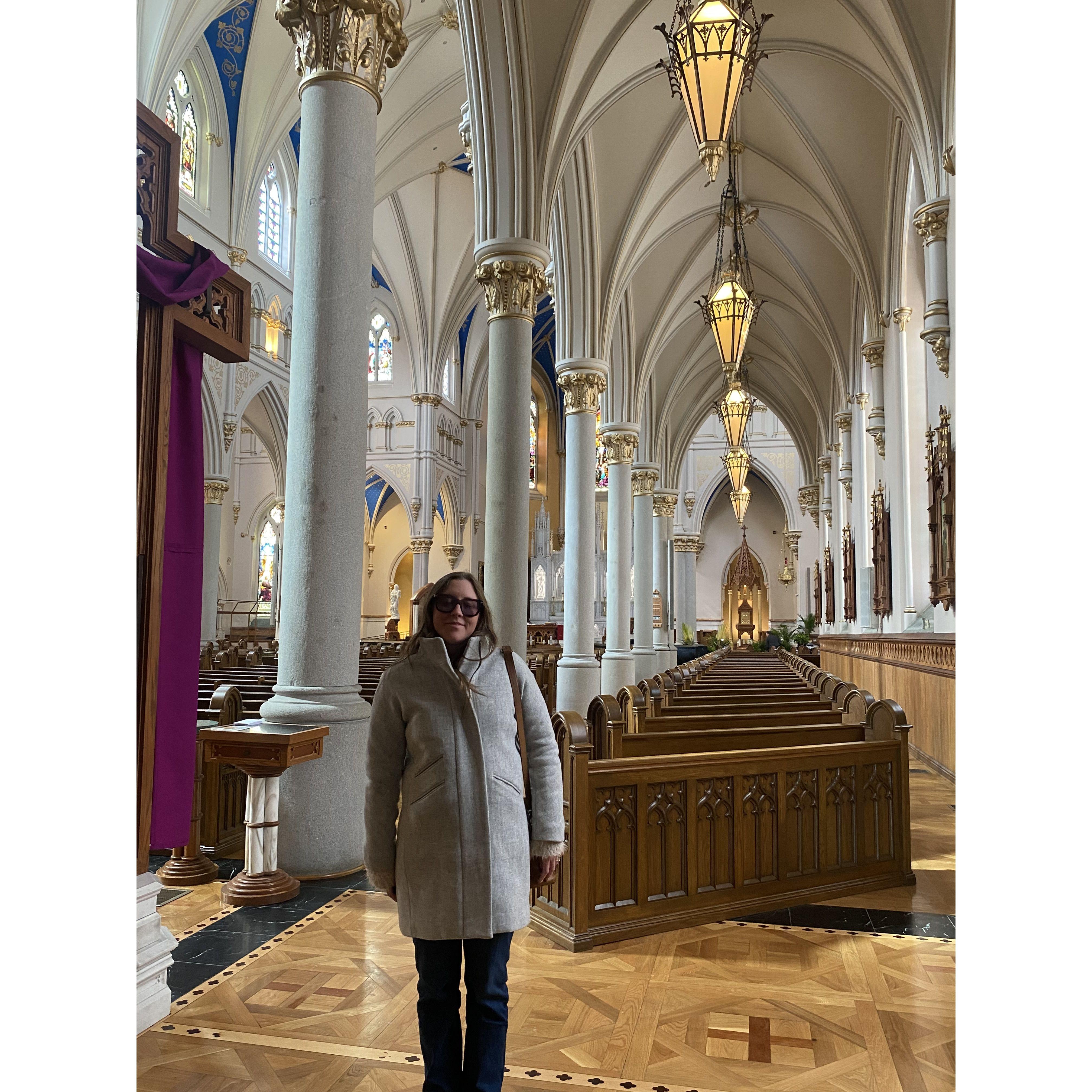 St. Peter's Cathedral where we will say "I do!"