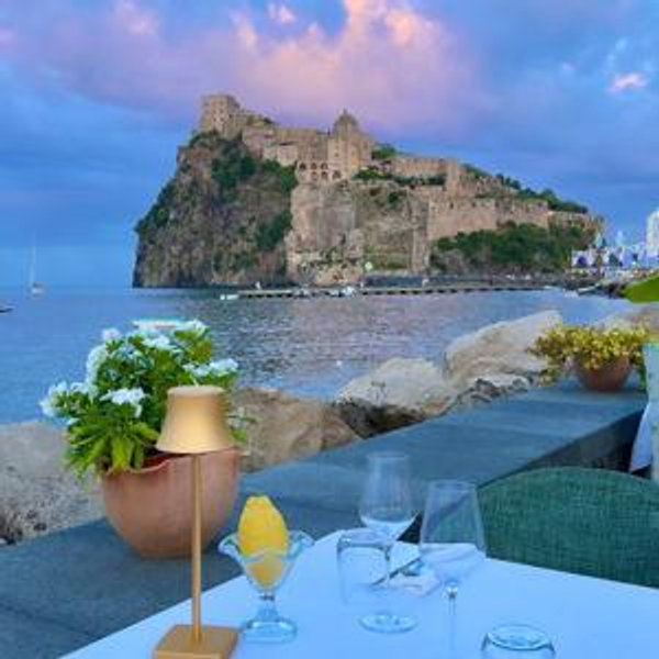 Dinner on our Honeymoon