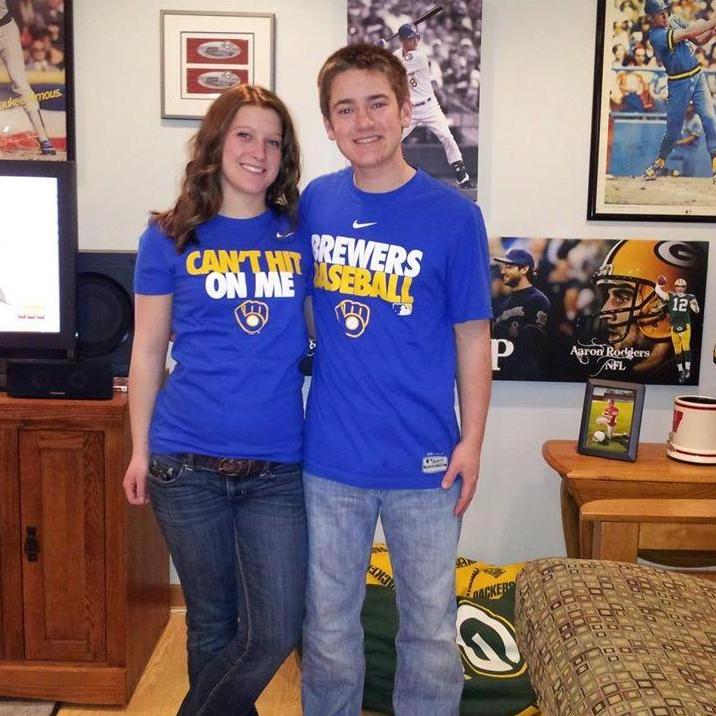 One of our first photos together