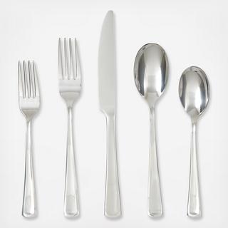 Harlow Mirror 74-Piece Flatware Set with Steak Knives, Service for 12