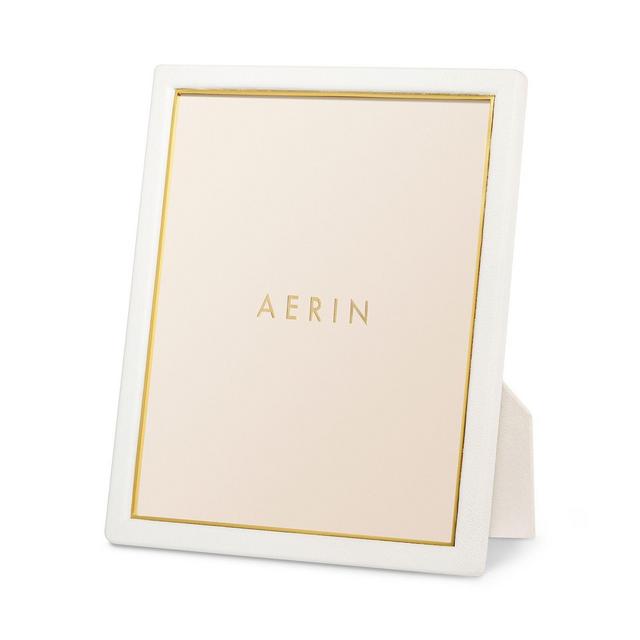 AERIN Piero Leather Frame, 8" x 10"