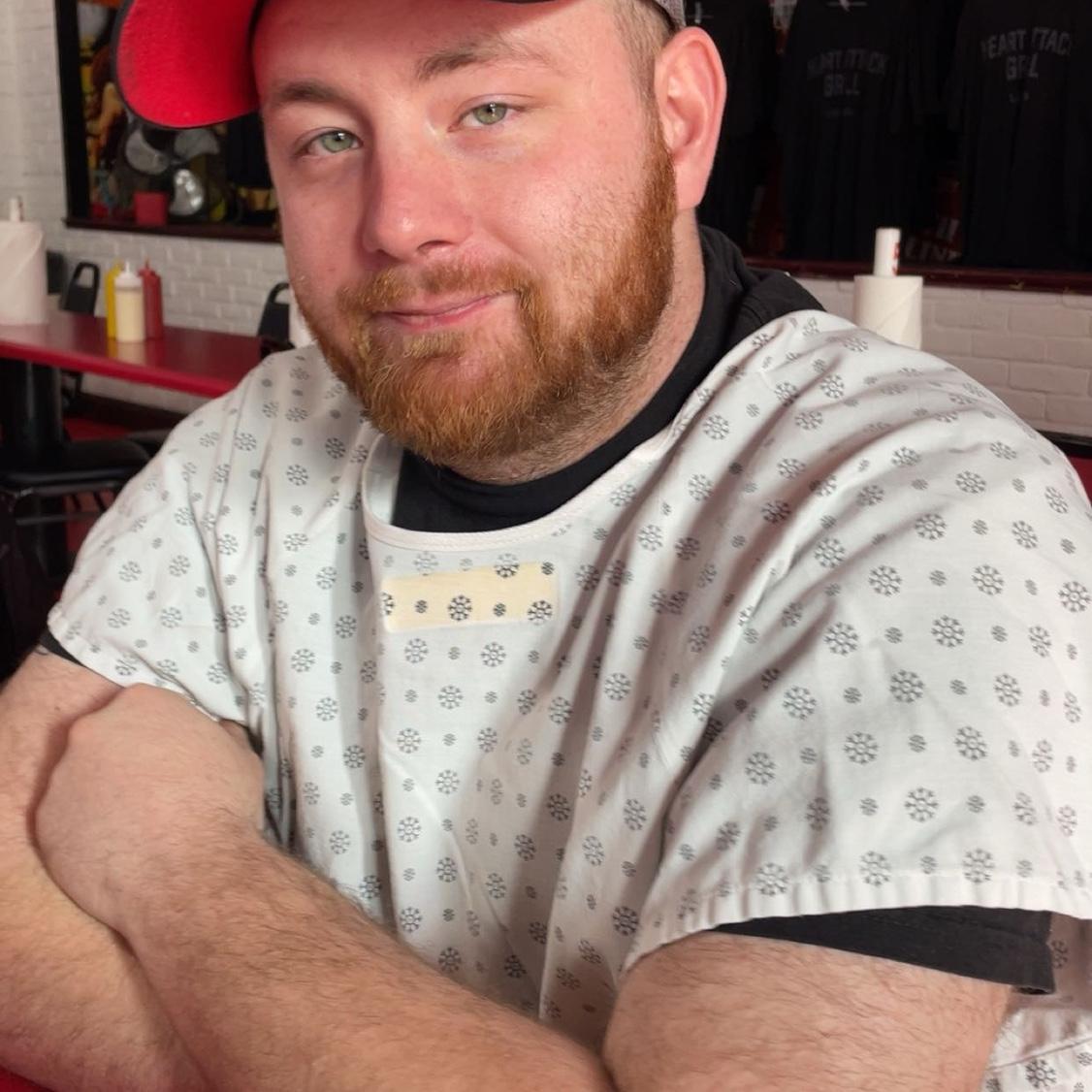 Heart Attack Grill when Dylan and Lance went to Las Vegas. I don't think either of them got spanked that day.