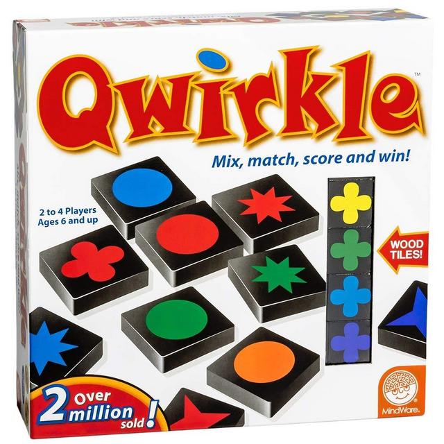 6 months and up - Qwirkle Board Game