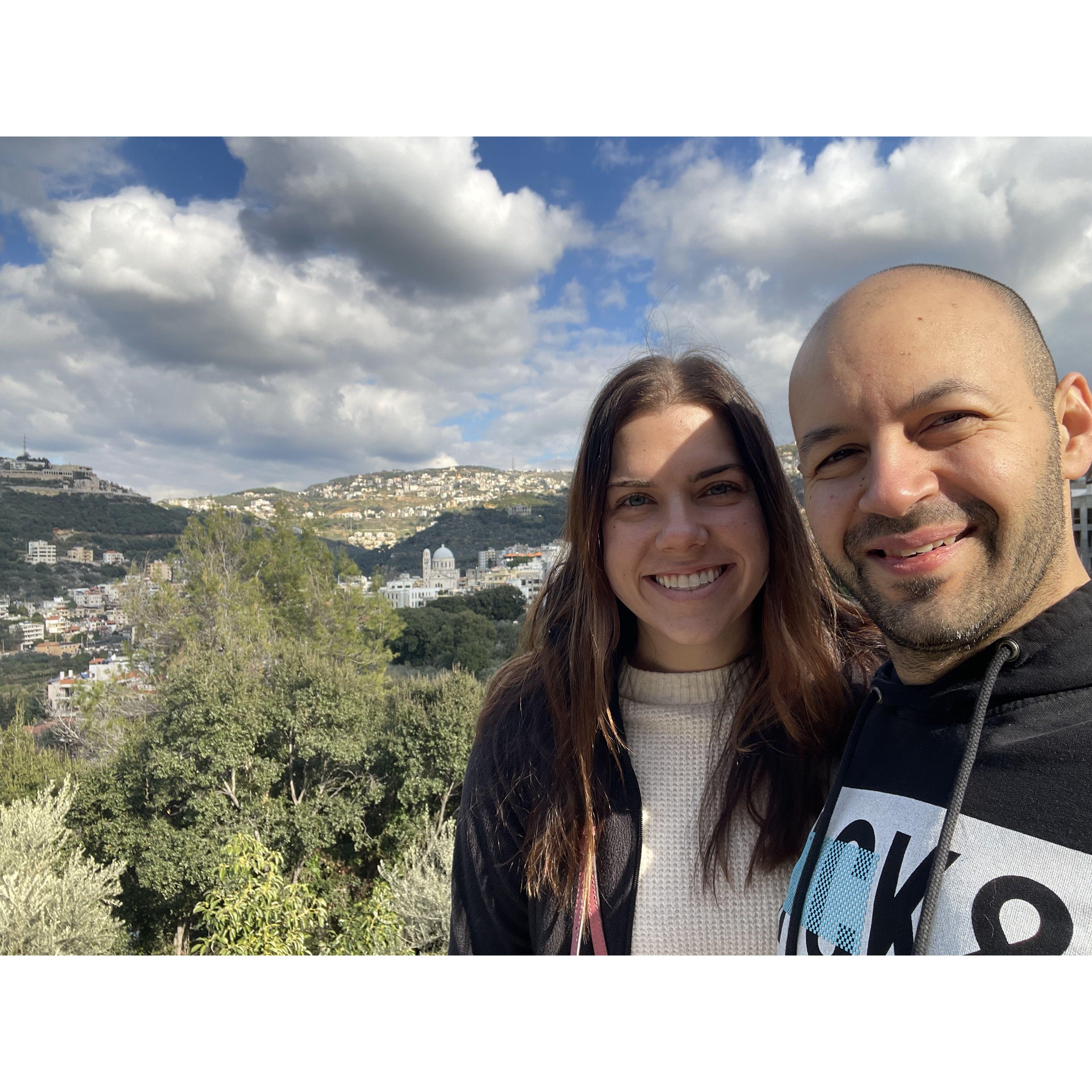 Our first trip to Lebanon together! :)