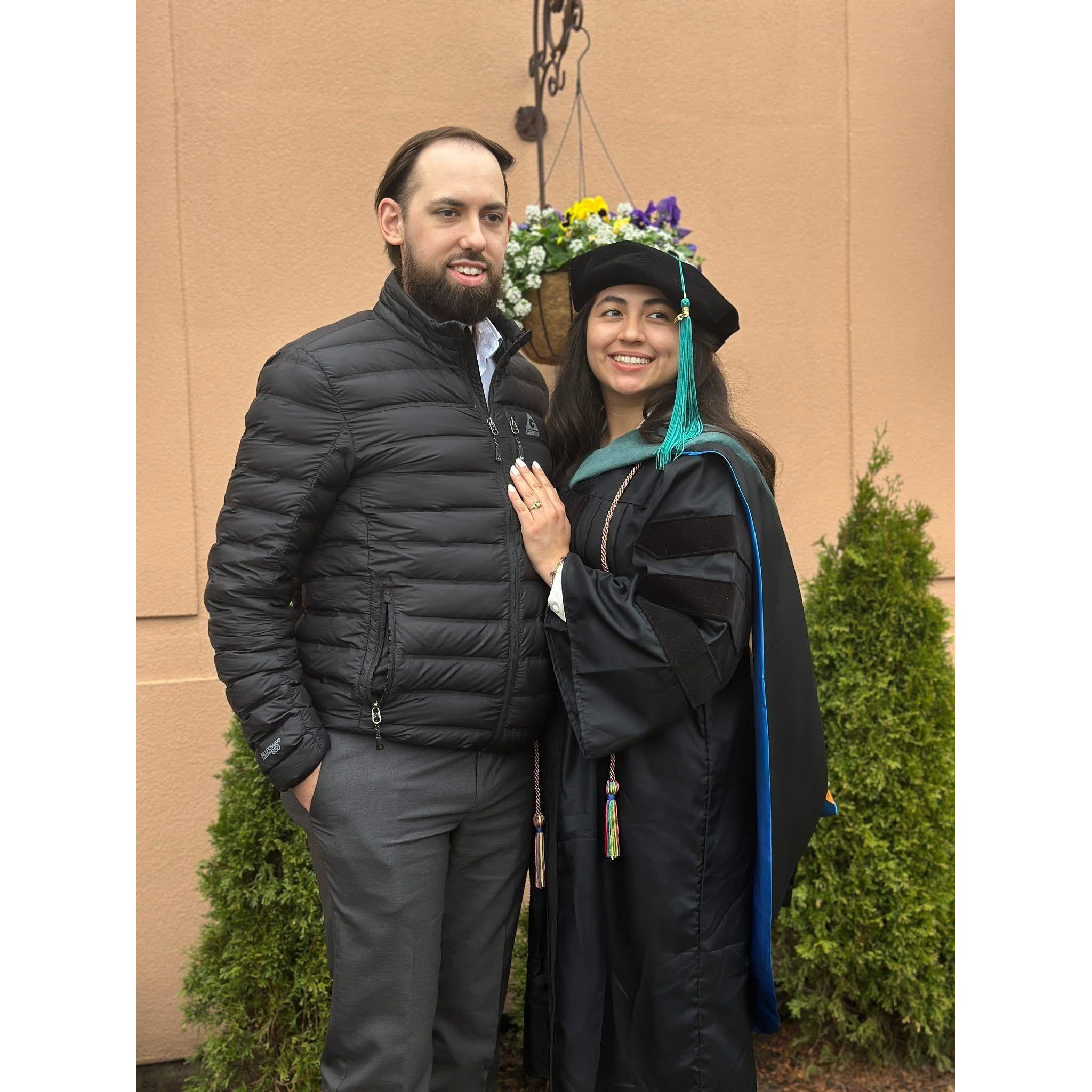 May 4, 2025- Amy's Graduation with her DPT
