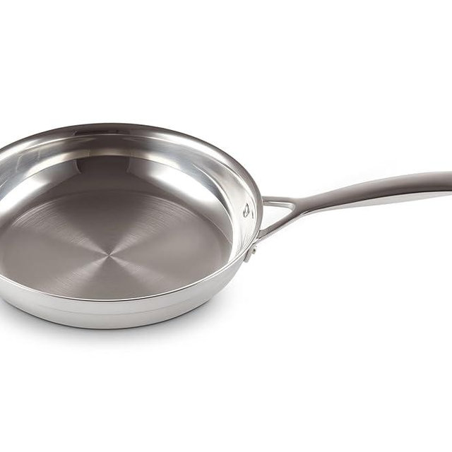 Le Creuset Stainless Steel Classic 3-Ply Fry Pan, 9.5"