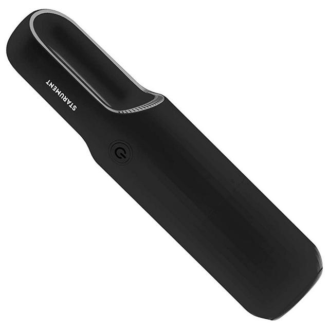 Starument Portable Vacuum Cleaner Handheld Cordless Cleaner for Dust Pet Hair Dirt Home, Car Interior, Furniture Lightweight, Easy to Use, Compact Design Battery Rechargeable with USB-C Cable - Black
