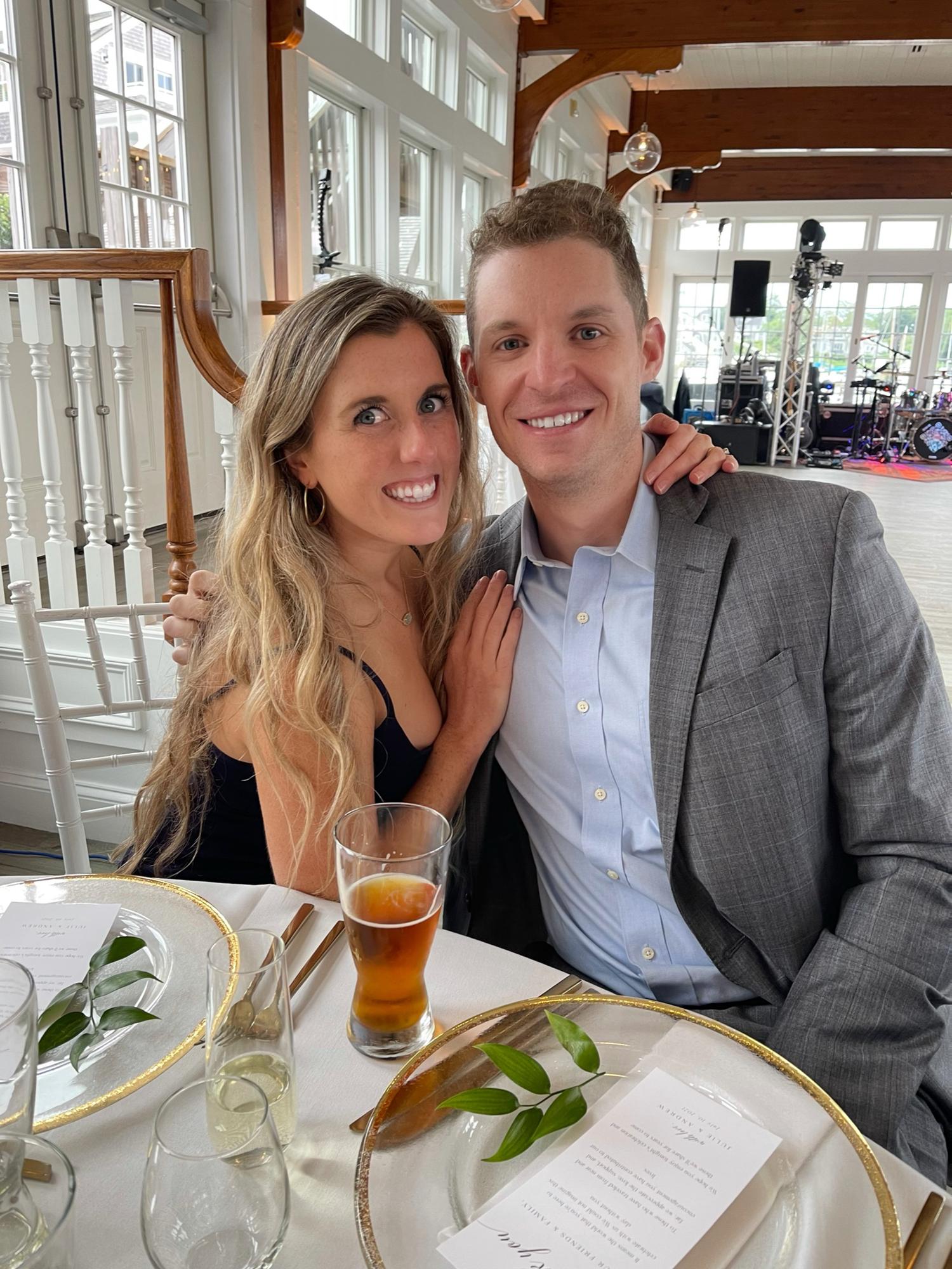 Celebrating Julie and Andrew's wedding!
