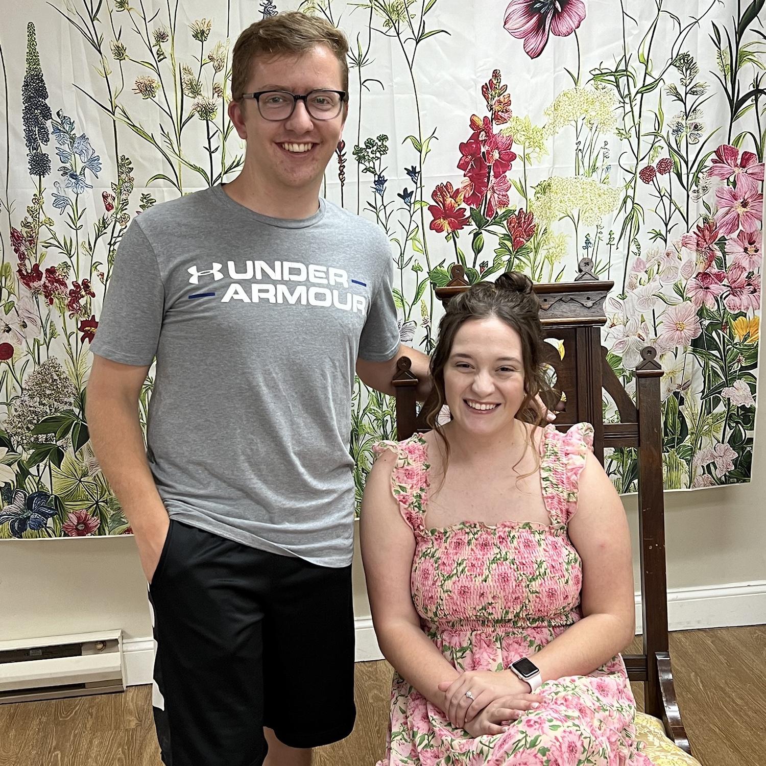 At the bridal shower.