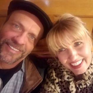 Our 5th Valentine's Day dinner. And, yes, he popped the question again. And, I said, "Yes".
