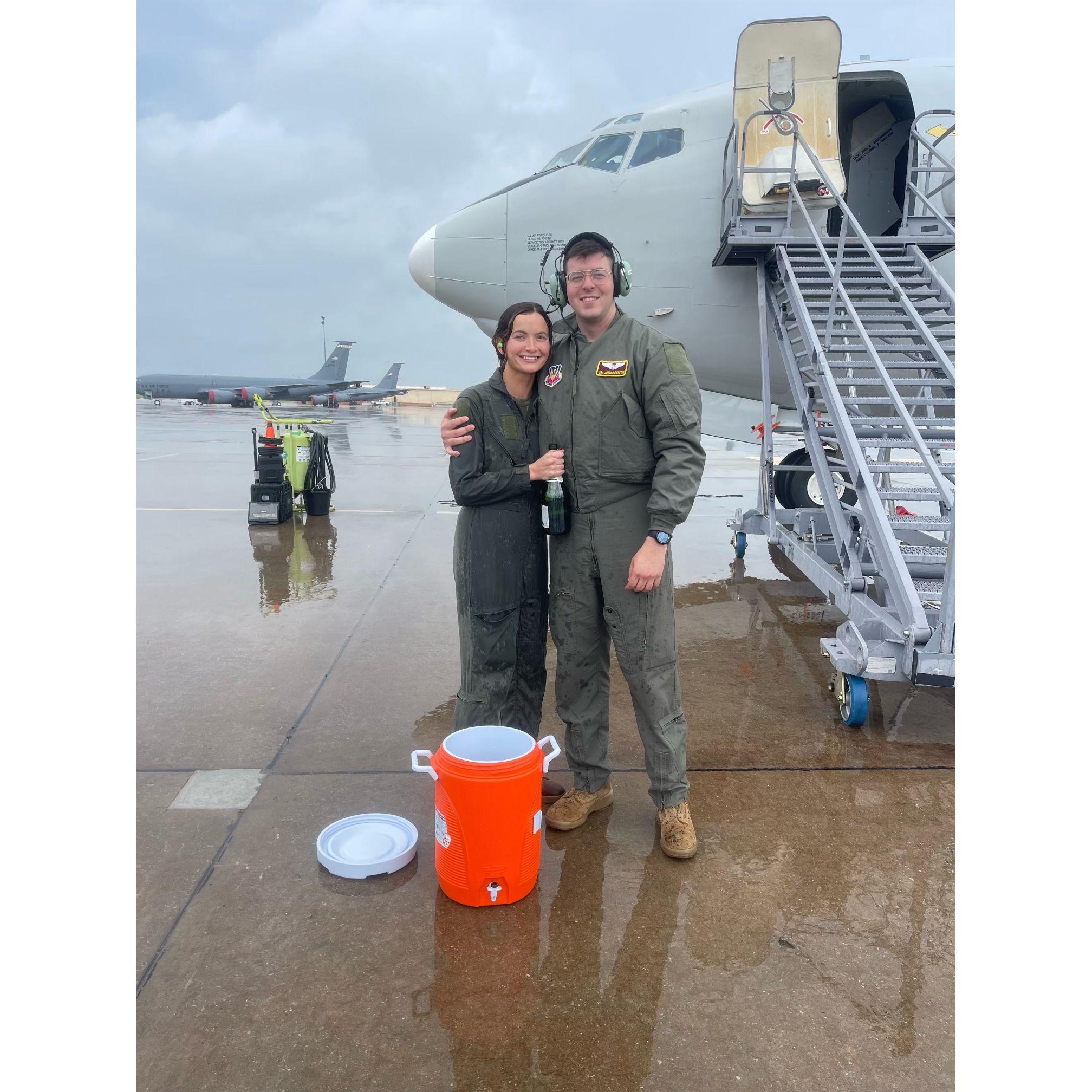 Her fini flight. June 2023