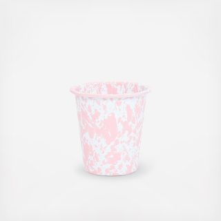 Splatter Enamelware Short Tumbler, Set of 4
