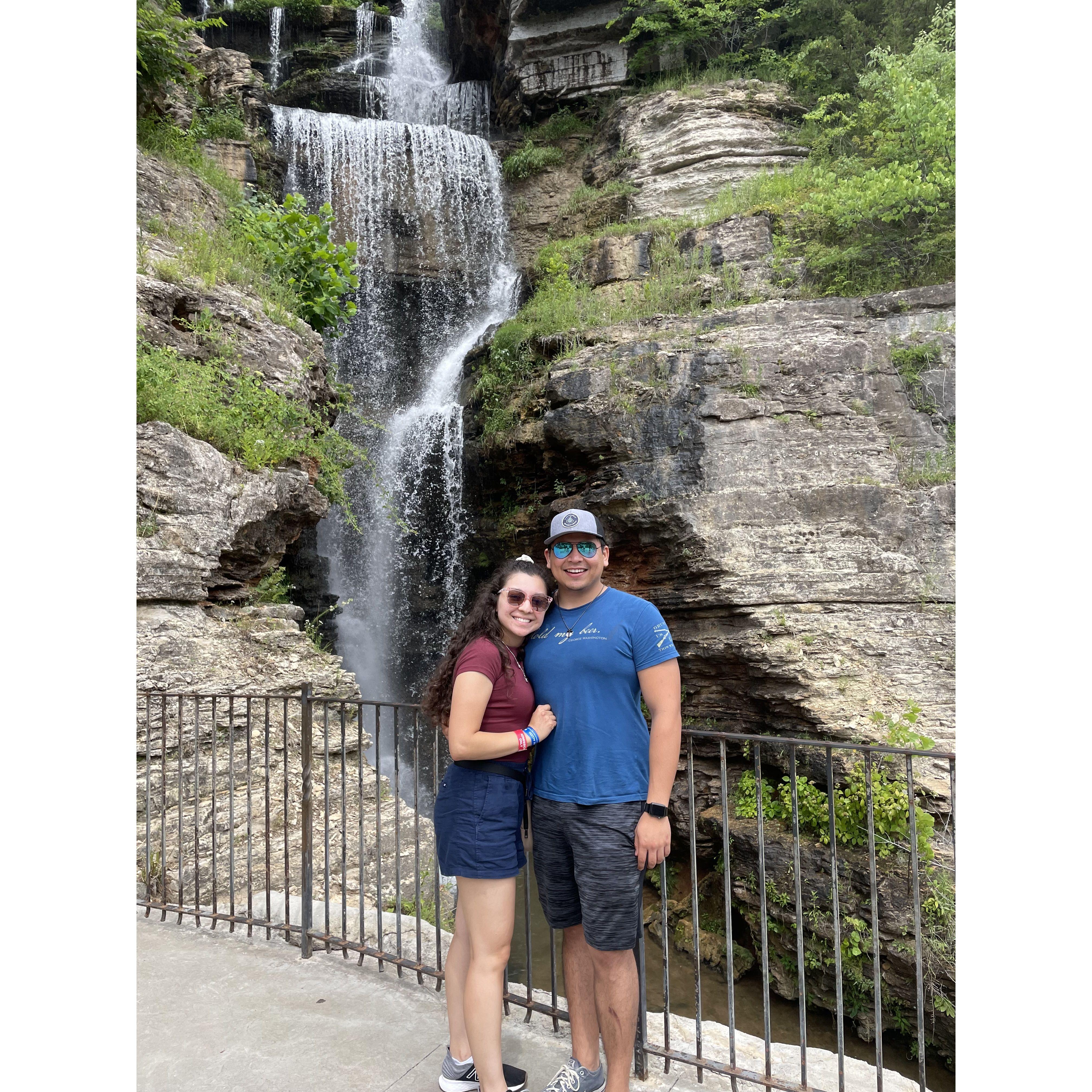 Rhiannon's first time in Missouri.