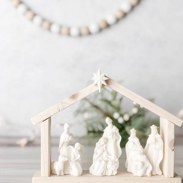 Wooden Nativity