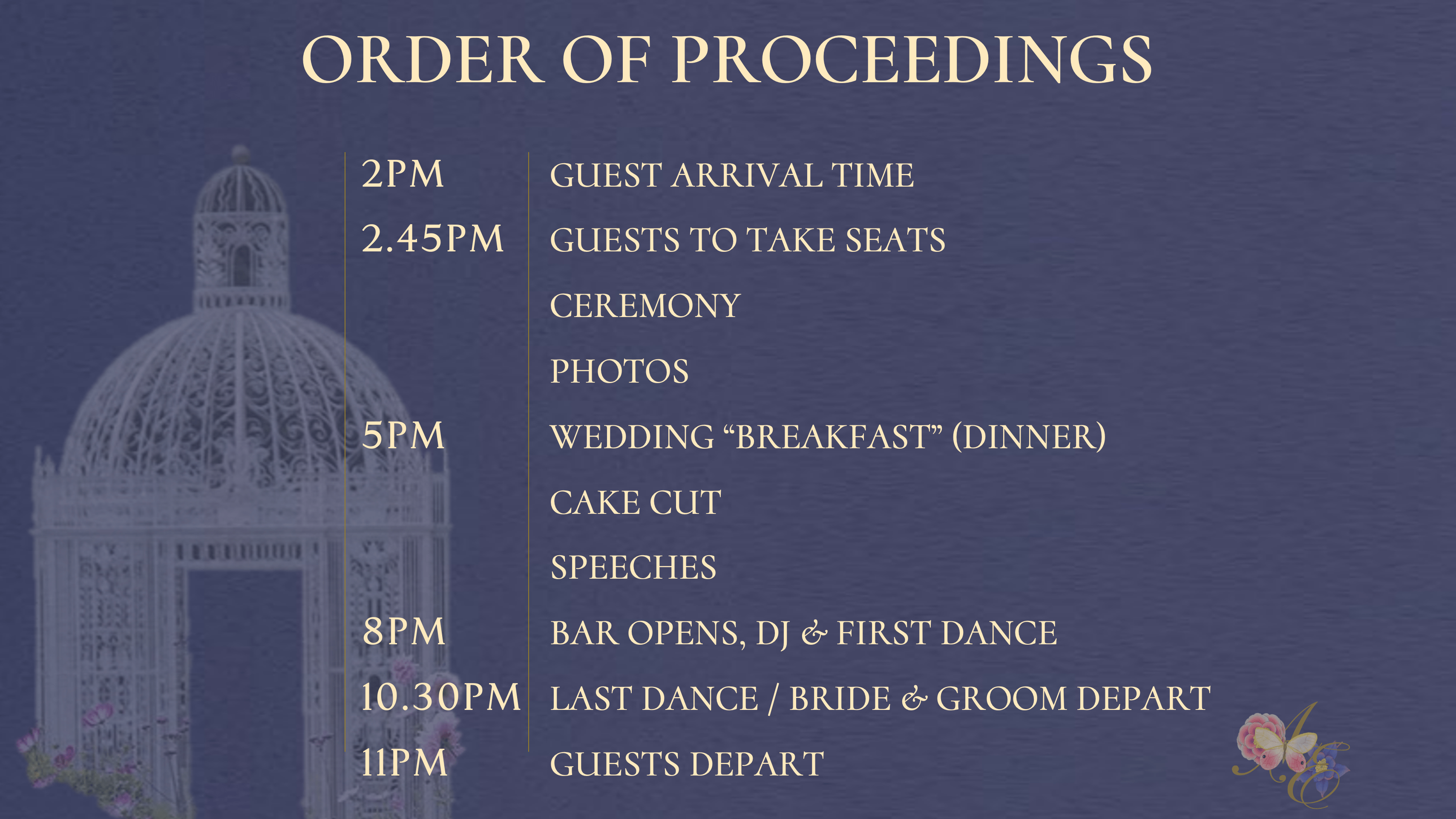 The Wedding Website of Emma Evans and Adrian Lee