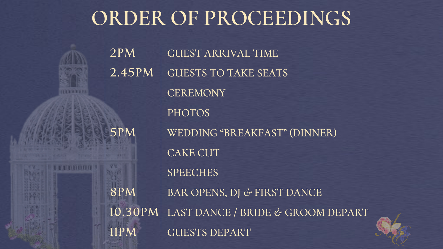 The Wedding Website of Emma Evans and Adrian Lee