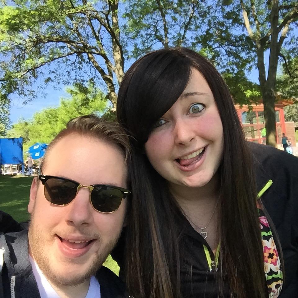 Another picture depicting everything about our relationship <3