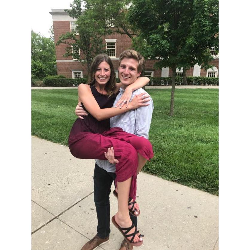 Post-Proposal on slant walk at Miami University!