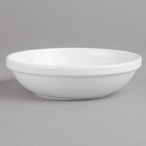 Villeroy & Boch 16-2155-3800 Easy White 10.25 oz. White Porcelain Bowl - 6/Case