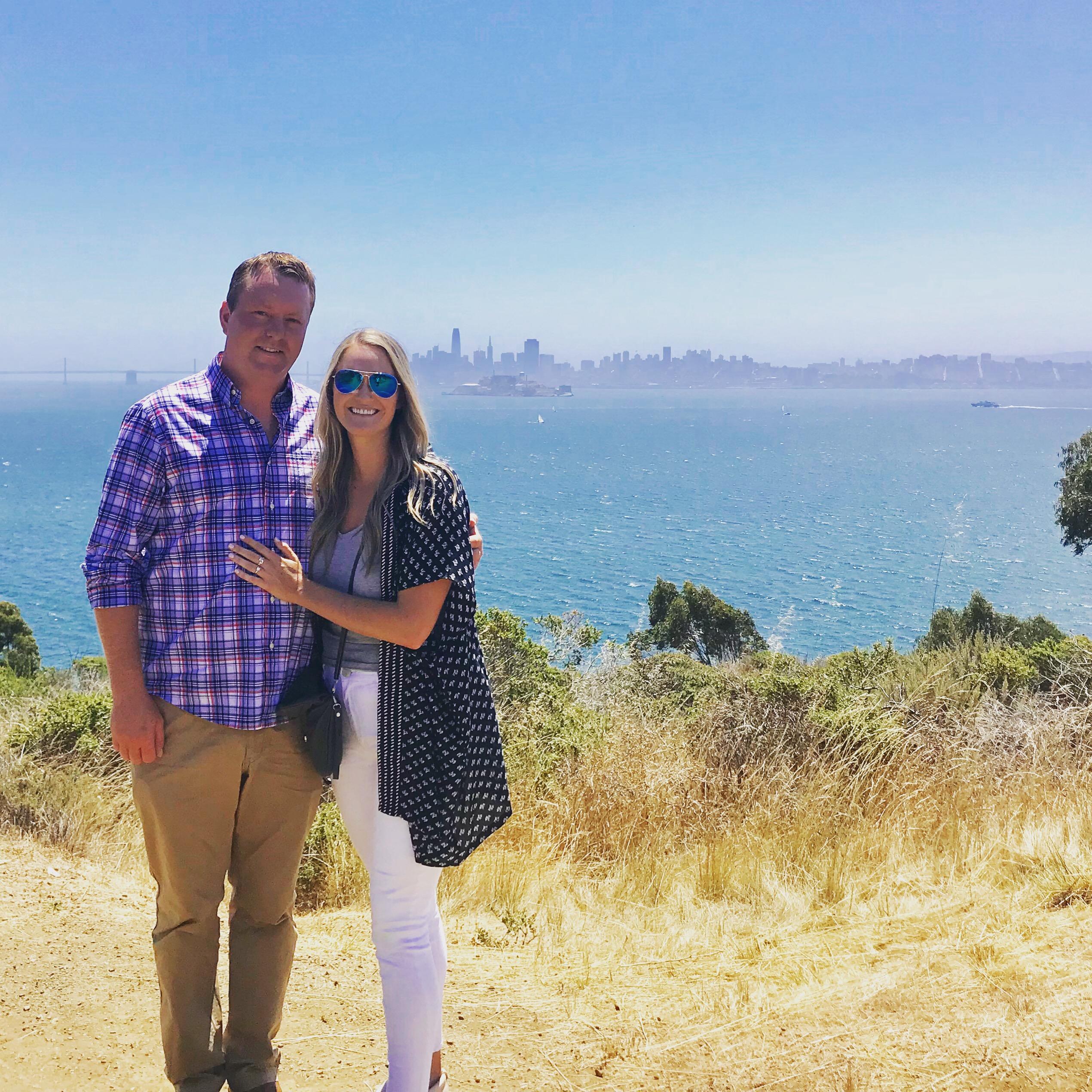 Engagement on Angel Island!