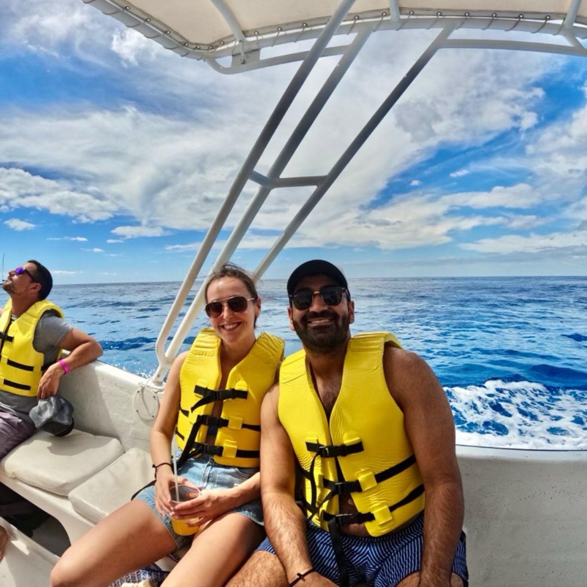 Cozumel - February 2024. Right before Soli caused a moped accident ;)