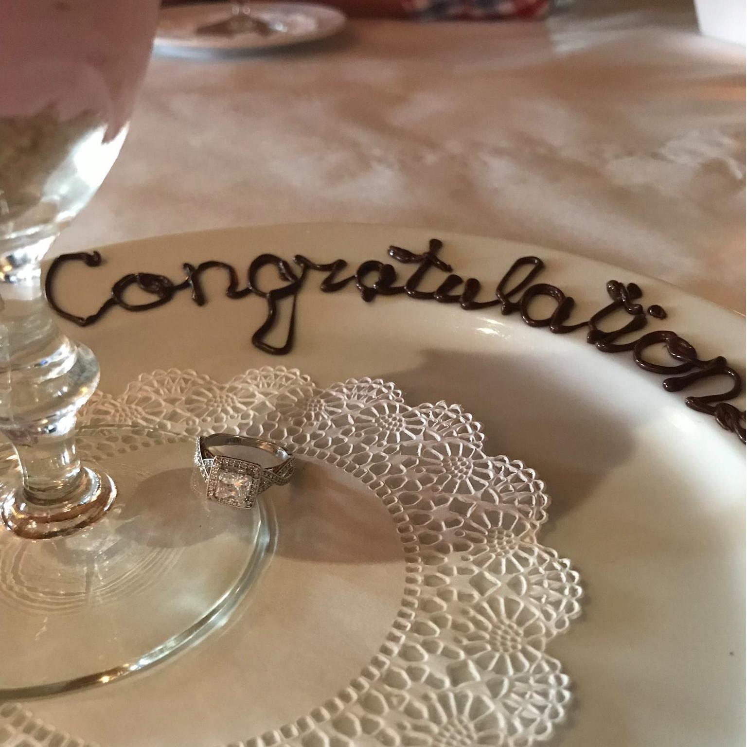 She said "yes"!