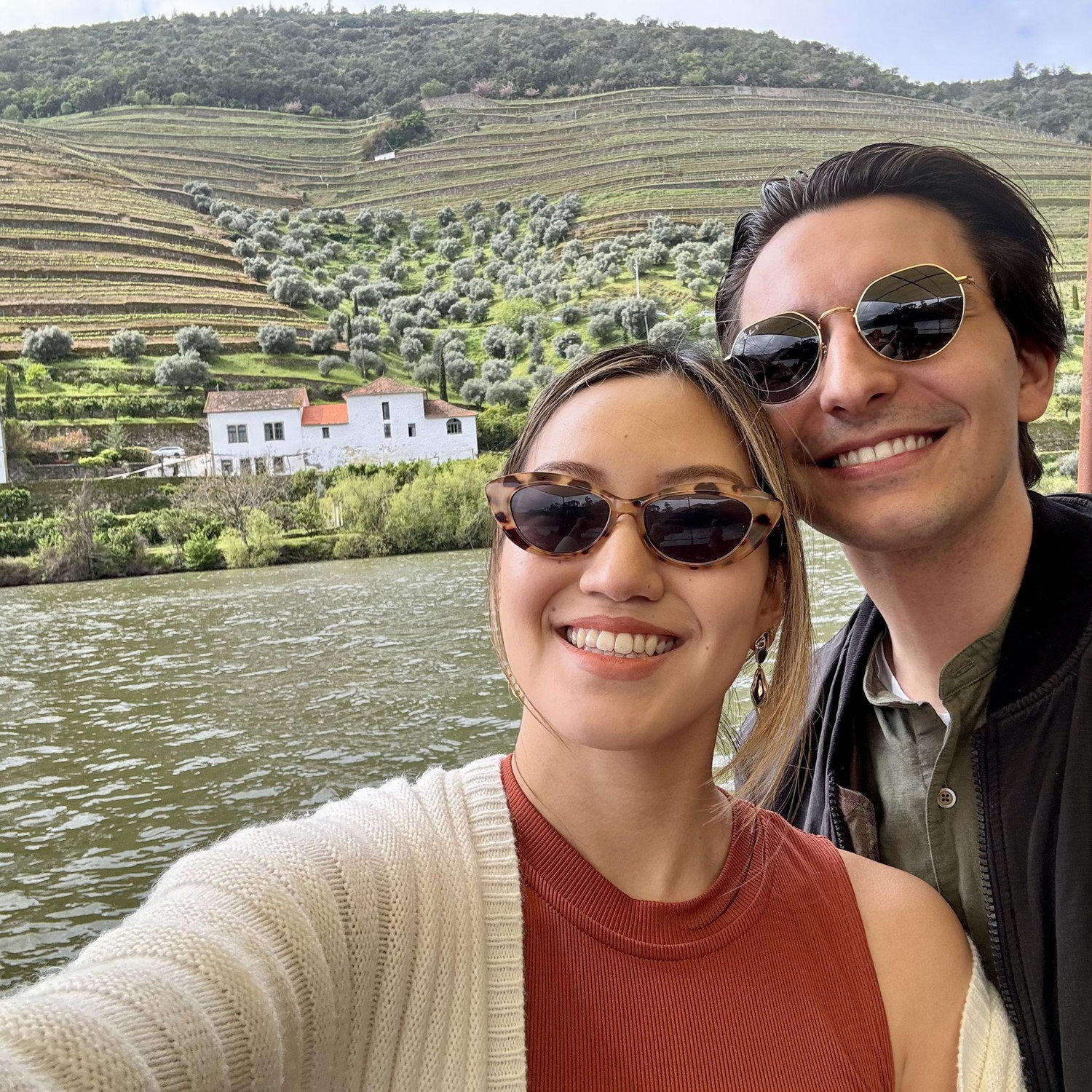 Yui's first time in the Douro Valley!