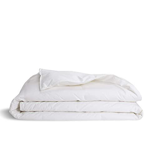 Brooklinen Down Comforter for King / Cali King Size Bed - Hypoallergenic Lightweight Duvet Insert