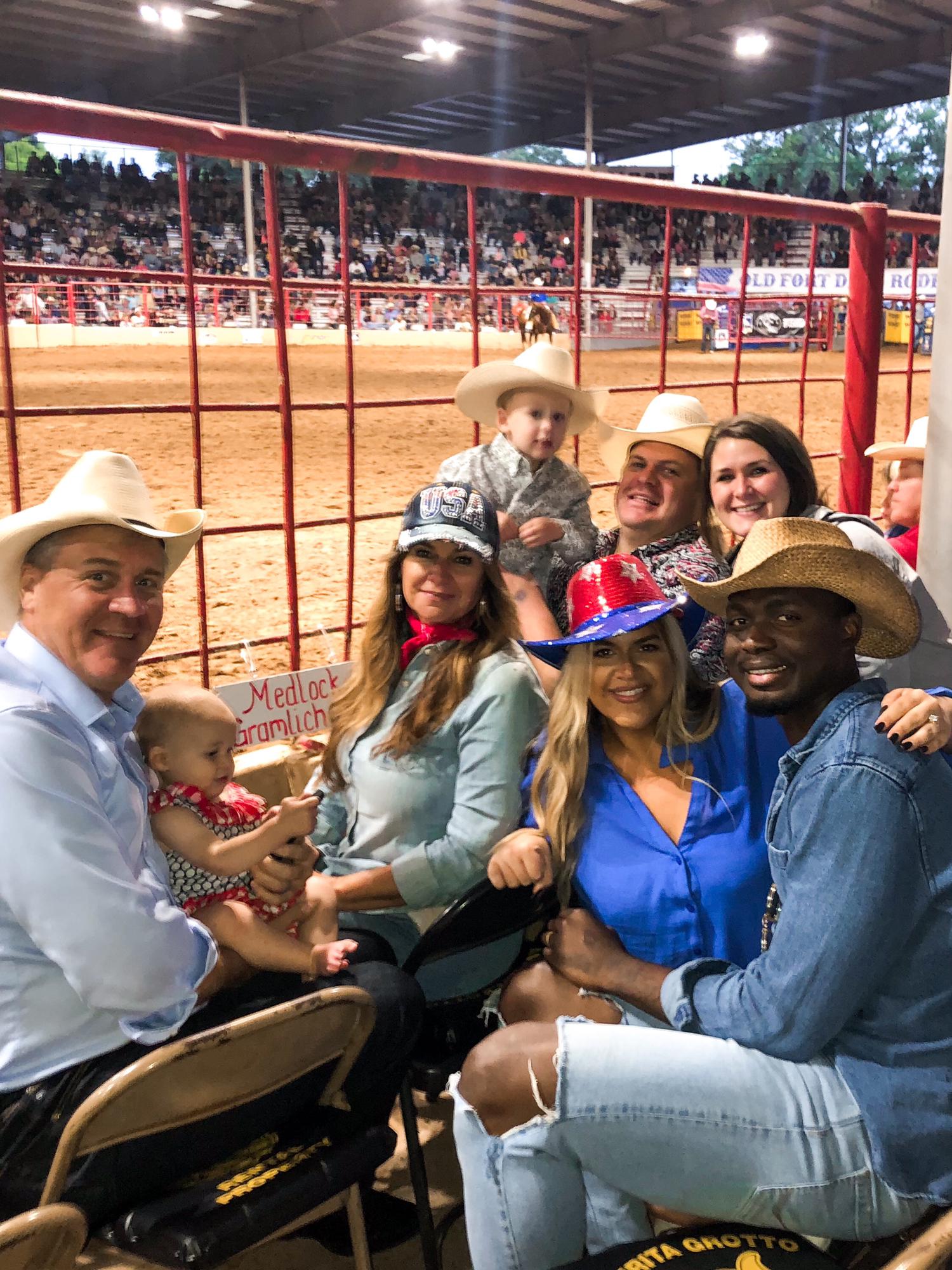 Wills first rodeo + Carolines favorite event of the year!! And Will says one time a year is a enough for him haha yeehaw