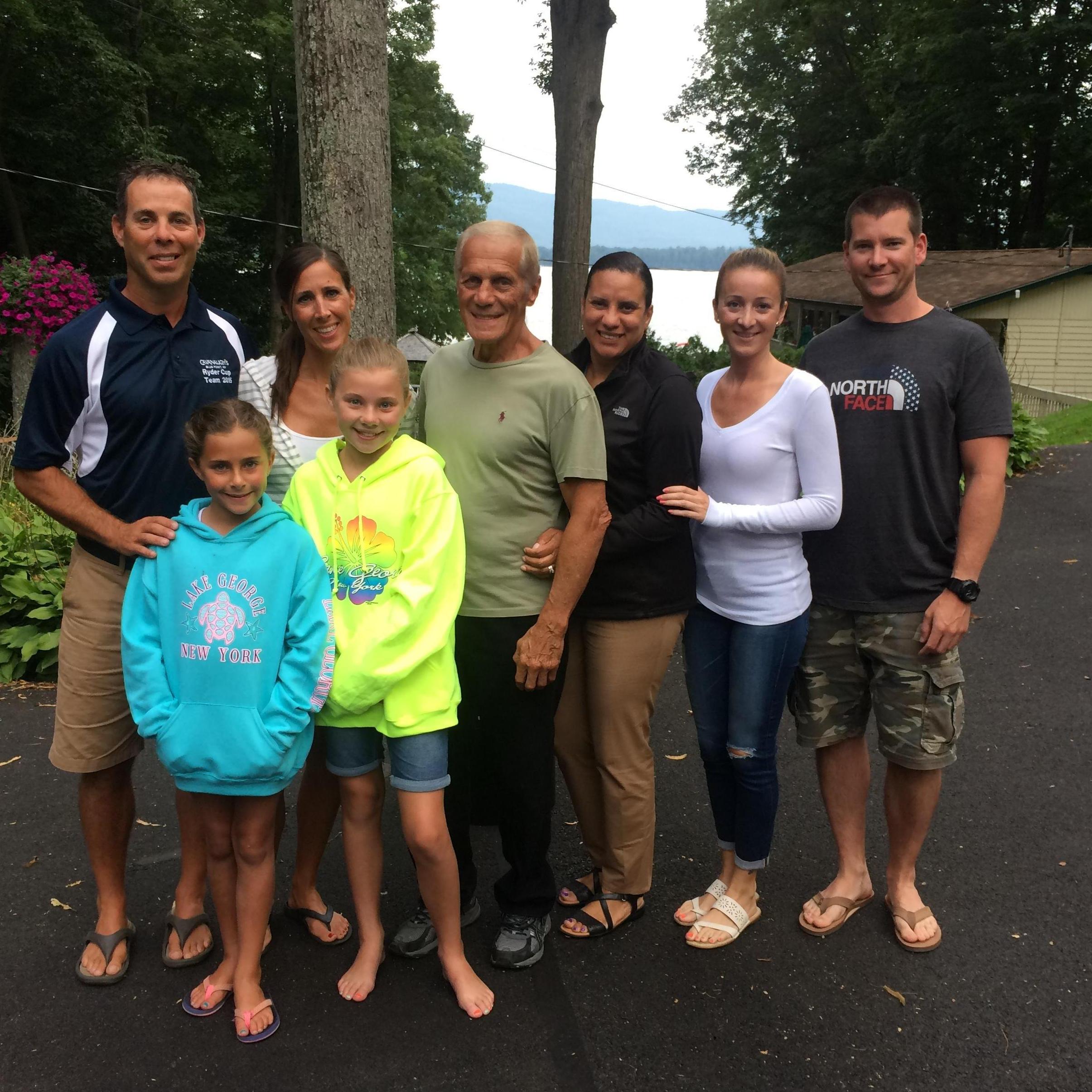 Lake George 2018 with Erica's family. What a great trip! Spending time at the lake is one of our favorite things.