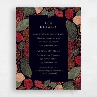Black Wedding Enclosure - Elody