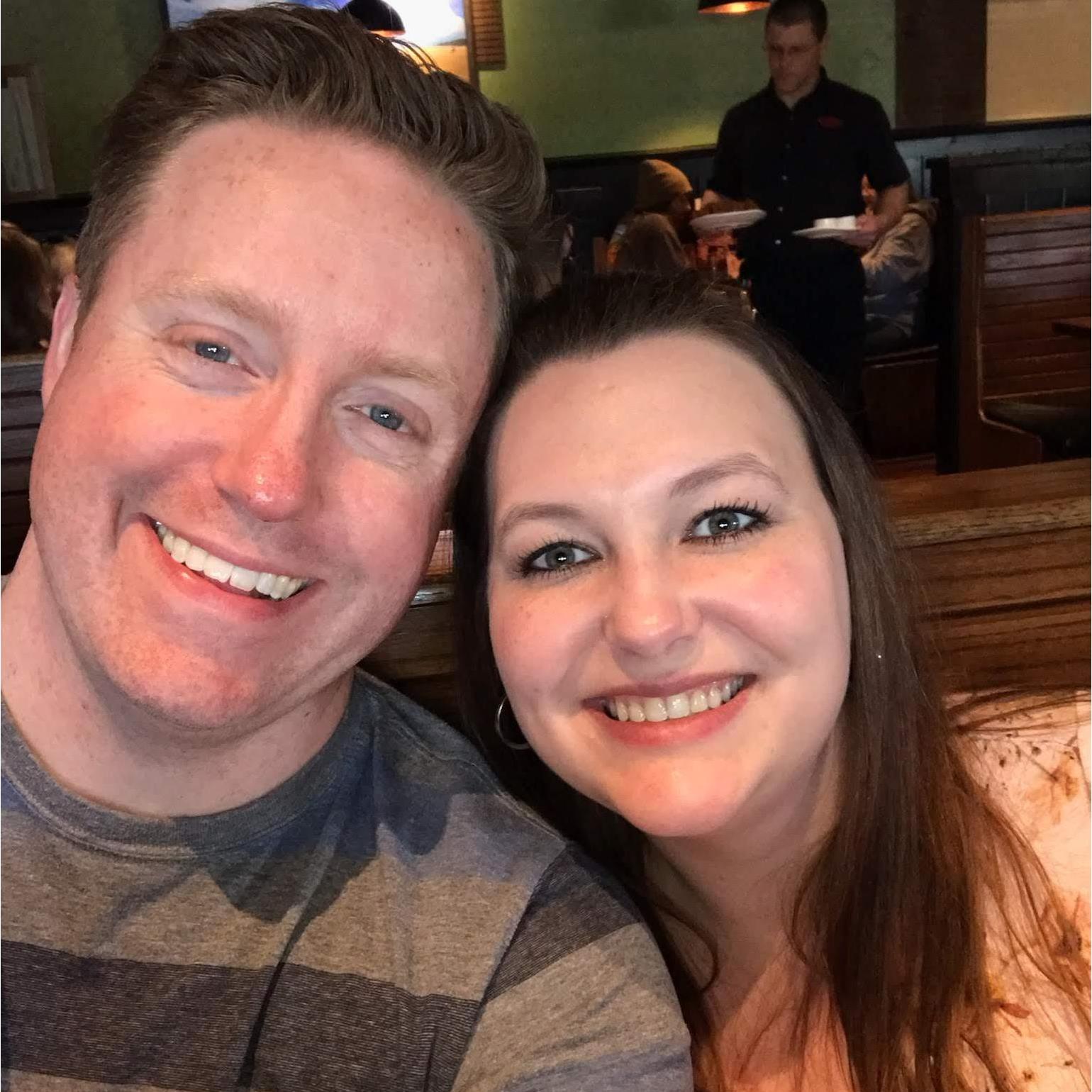 Escaping for a date night as new parents!