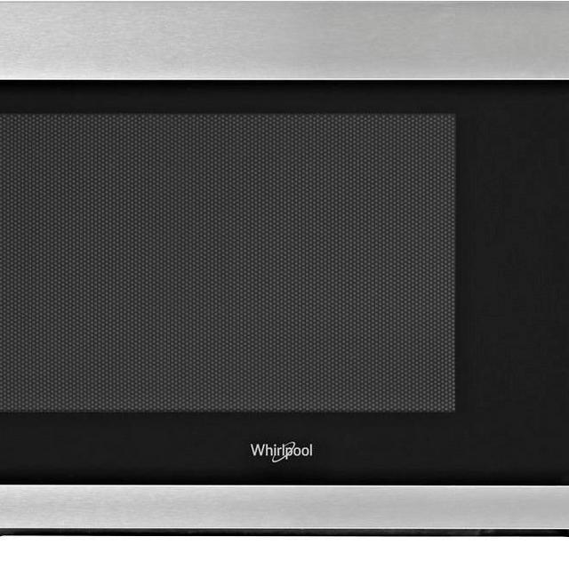 Whirlpool - 1.6 Cu. Ft. Full-Size Microwave - Stainless steel