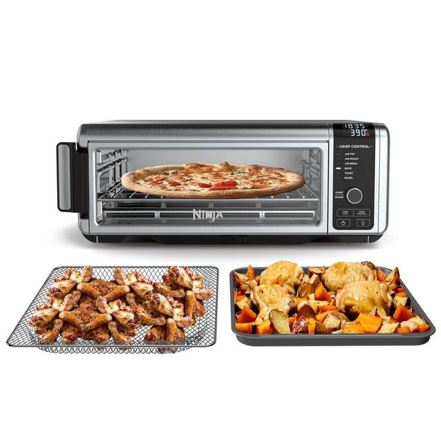 Ninja SP100BF Foodi 6-in-1 Digital Air Fry Oven/Toaster Oven Flip-Away for Storage
